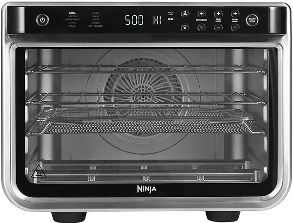 Cuptor multifuncțional Ninja - Foodi 10-în-1, 2400W, argintiu/negru