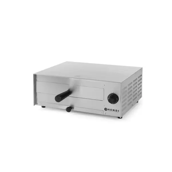Cuptor profesional pentru pizza cu timer reglabil,otel inoxidabil ,1300W, Hendi