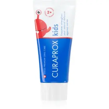 Curaprox Kids Strawberry Pasta de dinti pentru copii. cu flor