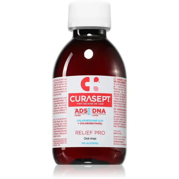 Curasept ADS DNA Relief Pro apă de gură 200 ml