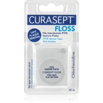 Curasept Dental Tape PTFE Flat Section banda dentara cu suprafata de teflon antibacterial
