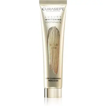 Curasept Gold Lux Toothpaste pasta de dinti pentru albire cu cărbune activ