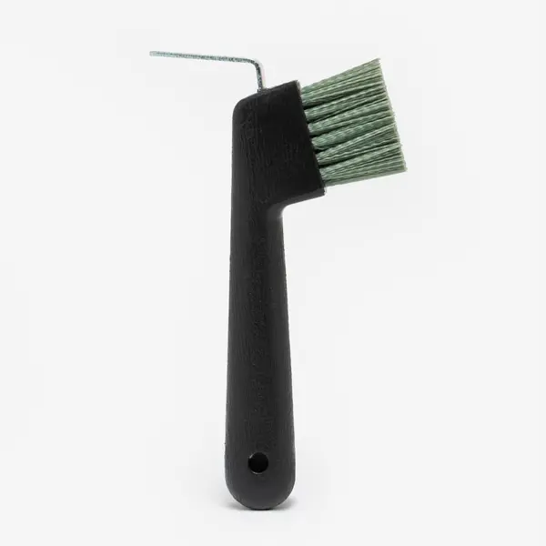 Curățător Copite cu perie Echitație Verde