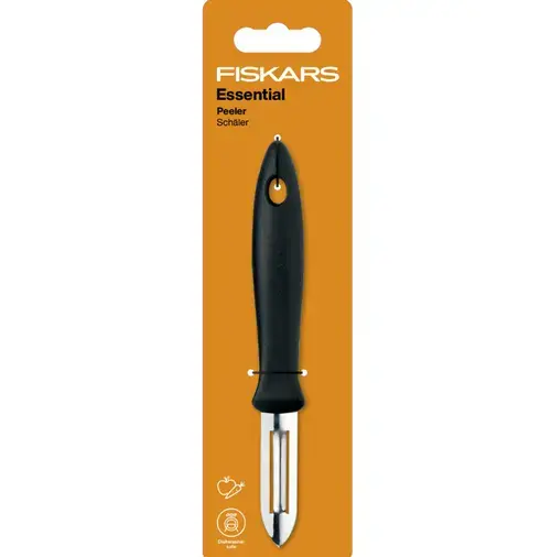 Curatitor legume Essential 1065585, lama fixa (Negru)