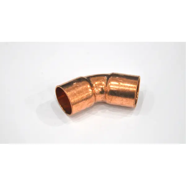 Curba cupru filet interior - interior diametru 15 mm 45 grade