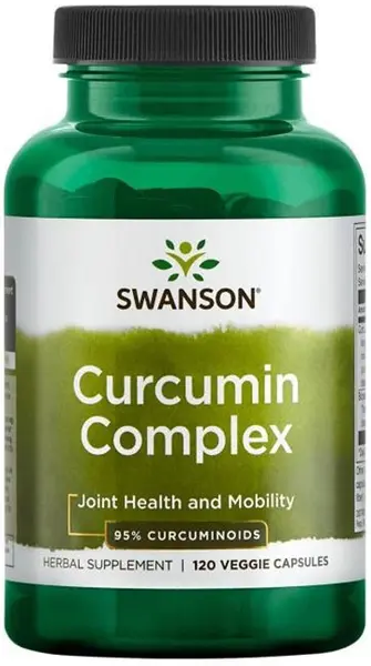 Curcumin Complex, 120 capsule vegetale, Swanson