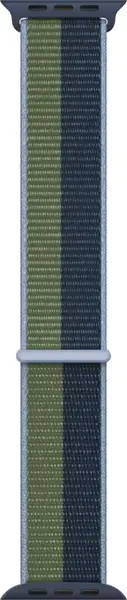 Curea Apple Watch Sport Loop, 41mm, Abyss Blue Moss Green