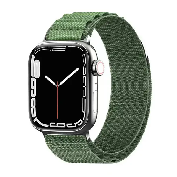 Curea Army Green Apple Watch 1 / 2 / 3 / 4 / 5 / 6 / 7 / 8 / SE / Ultra (42 mm / 44 mm / 45 mm / 49 mm) - Default Title