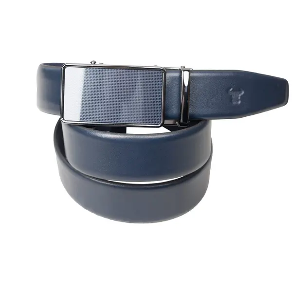 Curea bleumarin Soft barbati - 110 cm