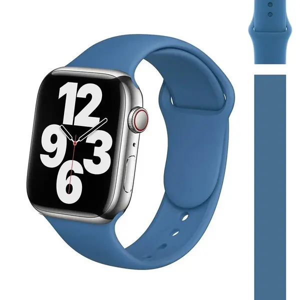 Curea ceas Silicon Blue Cobalt - 38/40/41