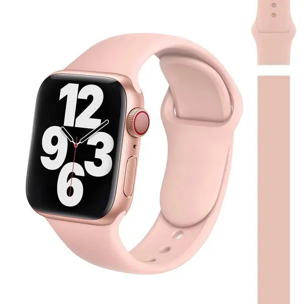 Curea ceas Silicon Pink Sand - 42/44/45/49