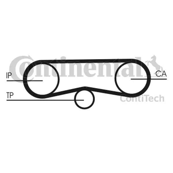 Curea de distributie CONTINENTAL CTAM CT1018
