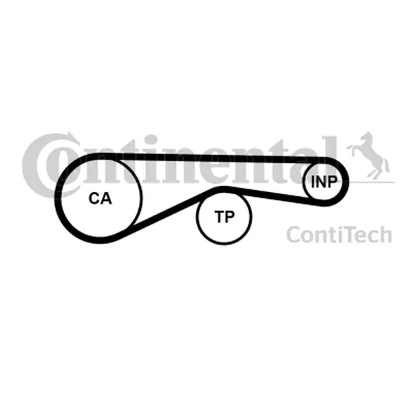 Curea de distributie CONTINENTAL CTAM CT1095