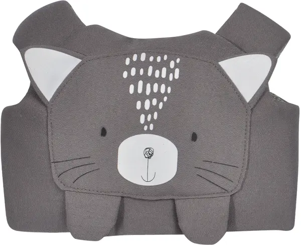 Curea de mers pe jos KikkaBoo - Cat, Grey