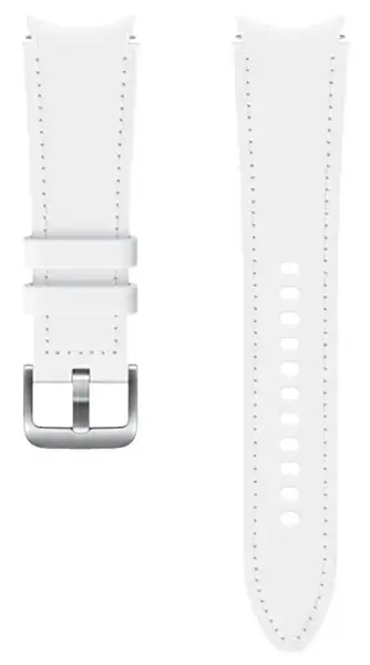 Curea de schimb Samsung ET-SHR89LWEGEU pentru Samsung Galaxy Watch 4/ 4 Classic, M/L (Alb)