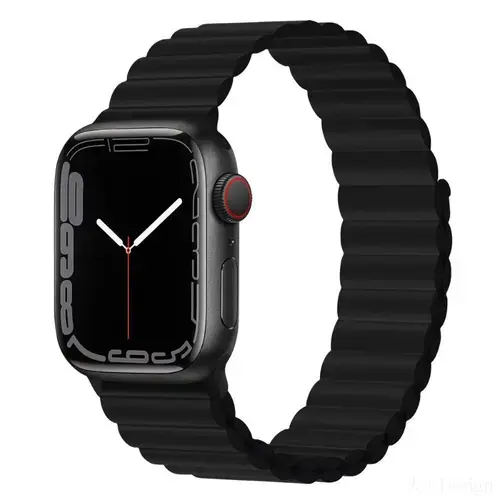 Curea Devia Deluxe Series Sport 3 Silicone Magnet compatibila cu Apple Watch 42mm / 44mm / 45mm