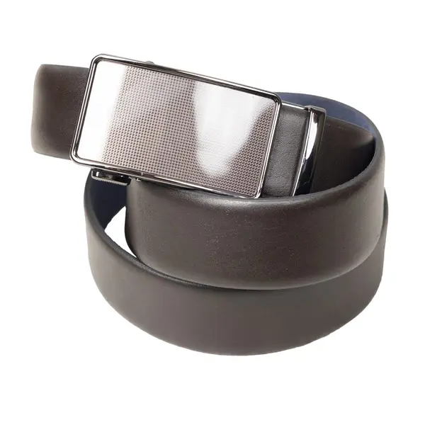 Curea maro-inchis Soft barbati - 120 cm