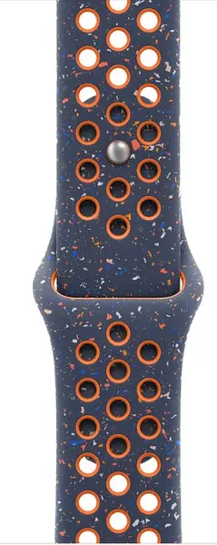 Curea pentru Apple - Nike Sport Band, Apple Watch, 46 mm, M/L, Blue Flame