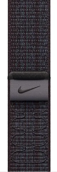 Curea pentru Apple - Nike Sport Loop, Apple Watch, 40 mm, Black/Blue