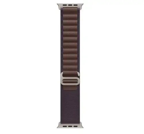 Curea pentru Apple Watch 49mm MT5Q3ZM/A, Alpine Loop, Medium (Indigo)