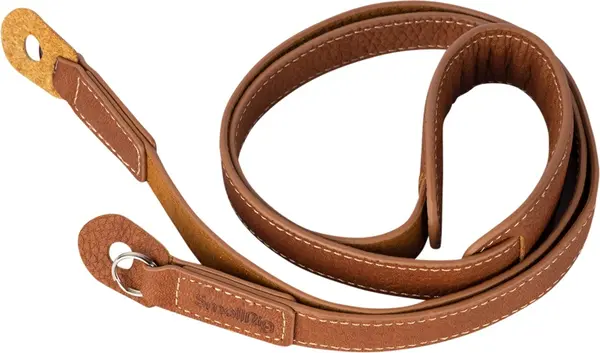 Curea pentru gât SmallRig - Leather Camera Neck Strap, maro
