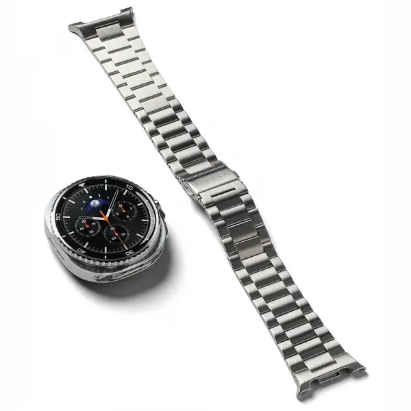 Curea Ringke Metal One Air pentru Samsung Galaxy Watch8 / Watch8 Classic Series, Argintie