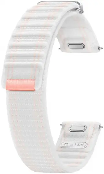 Curea Samsung Fabric Band One Click 20MM S M Pink White