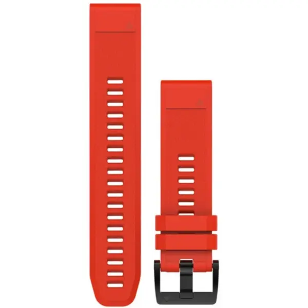 Curea Silicon 22mm Flame Red Pentru Fenix 5x