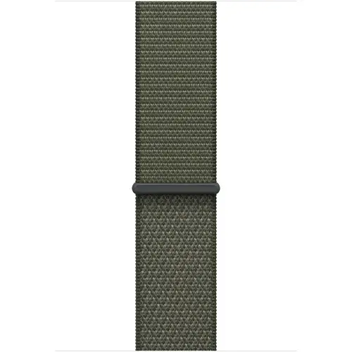 Curea Smartwatch Apple MFFJ4ZM/A pentru Apple Watch 46mm, Sport Loop (Verde)