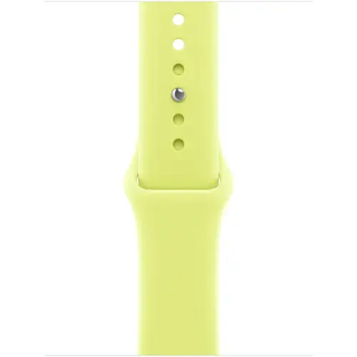Curea Smartwatch Apple MFFU4ZM/A pentru Watch 40mm, Sport Band - M/L (Galben)