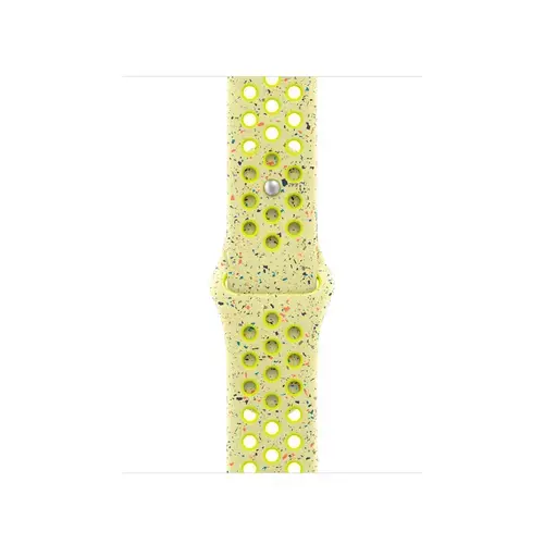 Curea Smartwatch Apple MG9W4ZM/A pentru Watch 40mm, Volt Splash Nike Sport Band, M/L (Galben)