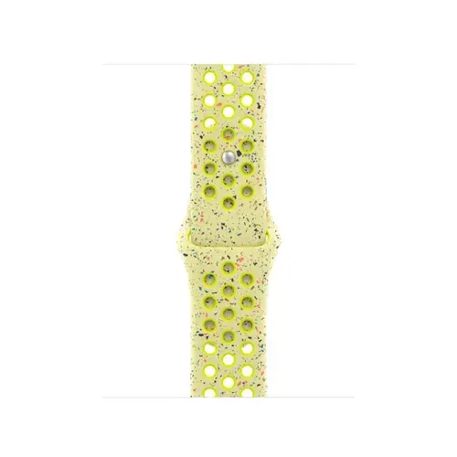 Curea Smartwatch Apple MGAA4ZM/A pentru Watch 42mm, Nike Sport Band, M/L (Galben)