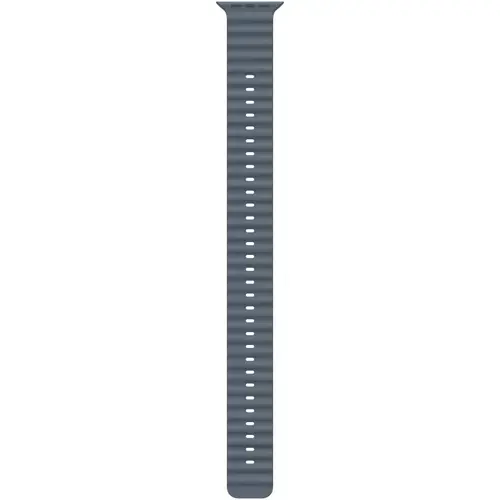 Curea Smartwatch Apple MGCK4ZM/A pentru Watch 49mm, Ocean Band Extension, Black Titanium Finish (Albastru)