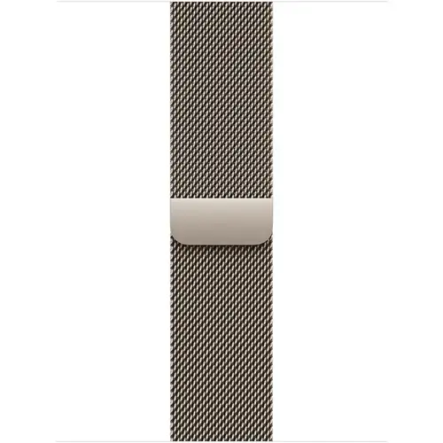 Curea Smartwatch Apple MGHV4ZM/A pentru Watch 40mm, Milanese Loop, Natural (Argintiu)