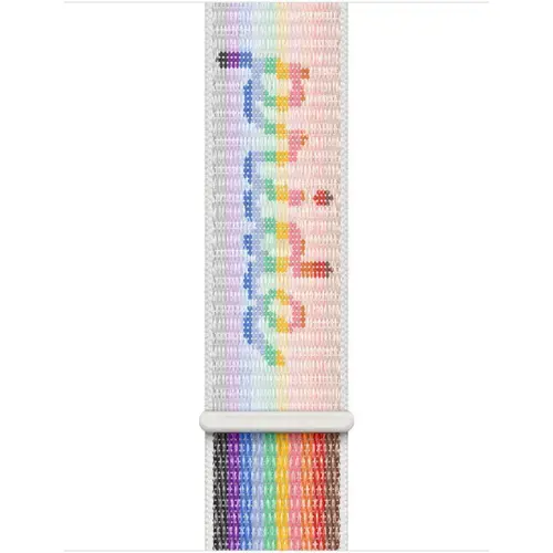 Curea Smartwatch Apple MGXU4ZM/A pentru Watch 41mm, Sport Loop, Pride Edition (Multicolor)