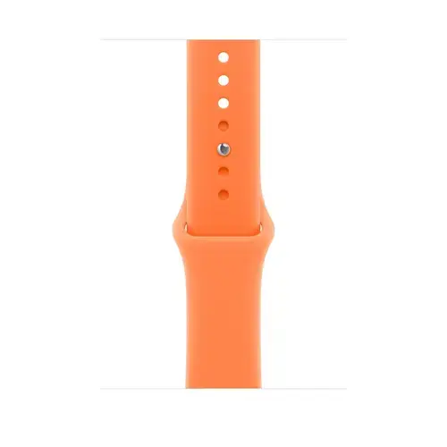 Curea Smartwatch Apple MHYL4ZM/A pentru Watch 46mm, Sport Band - M/L (Portocaliu)