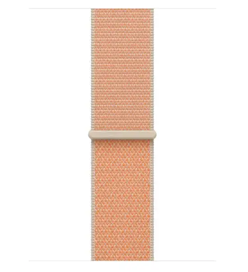 Curea Smartwatch Apple MHYN4ZM/A pentru Watch 40mm, Sport Loop (Portocaliu)