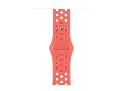 Curea Smartwatch Apple ML8A3ZM/A pentru Watch 45mm, Nike Sport Band, Regular (Roz)