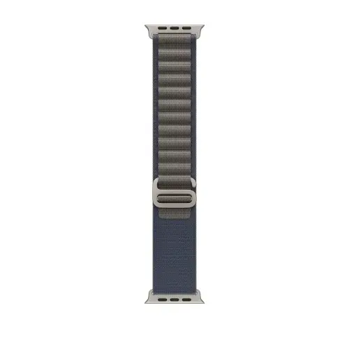 Curea Smartwatch Apple MT5J3ZM/A pentru Watch 49mm, Alpine Loop, Small (Albastru)