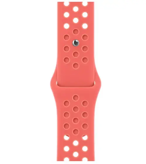 Curea Smartwatch Apple Nike Sport Band ML853, Regular, pentru Apple Watch 41mm (Portocaliu)