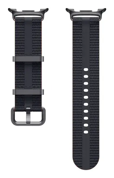 Curea Smartwatch Samsung Athleisure Band ET-SOL32SBEGEU, (Small/Medium) pentru Galaxy Watch8 (Negru)