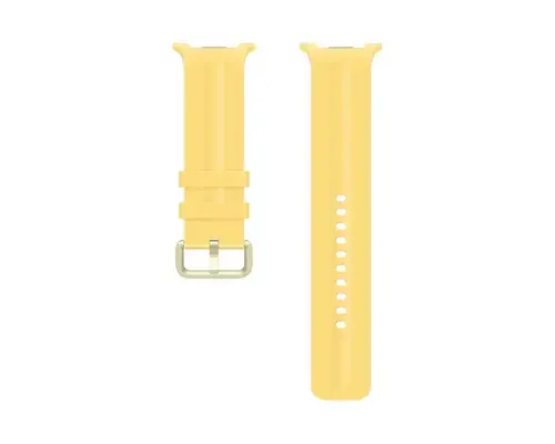 Curea Smartwatch Samsung Sport Band ET-SNL35LYEGEU pentru Galaxy Watch9, M/L (Galben)
