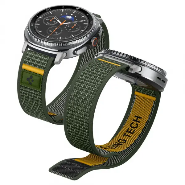 Curea Spigen Athlex Air pentru Samsung Galaxy Watch8 / Watch8 Classic Series, Verde AMP10113