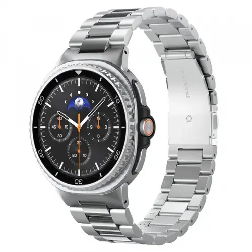 Curea Spigen Modern Fit pentru Samsung Galaxy Watch 8 Classic / Watch8 44mm / Watch 8 40mm, Argintiu