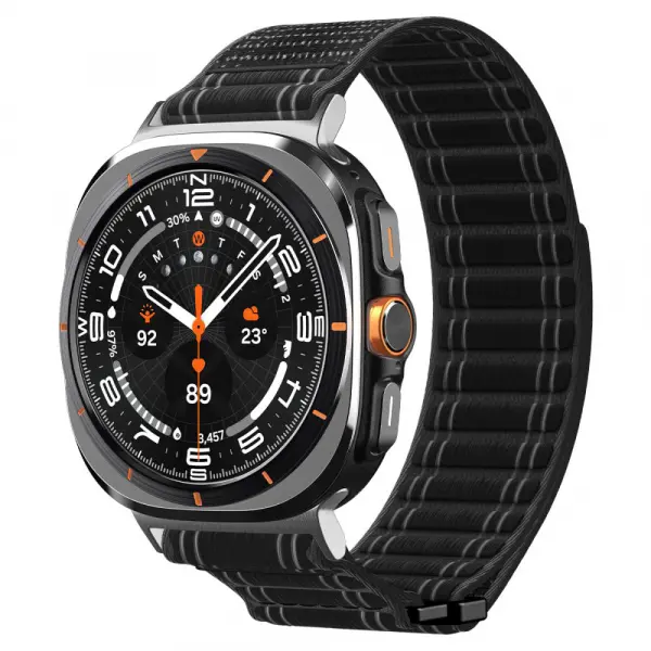 Curea Spigen WBF0 pentru Samsung Galaxy Watch Ultra Series, Neagra AMP10146