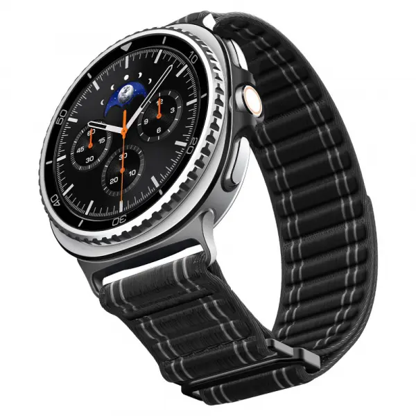 Curea Spigen WBF0 pentru Samsung Galaxy Watch8 / Watch8 Classic Series, Neagra AMP10153