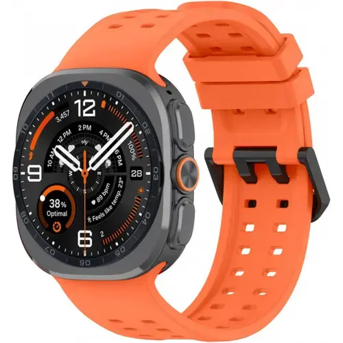 Curea Tech-Protect Silicone Air pentru Samsung Galaxy Watch Ultra Series, Portocalie