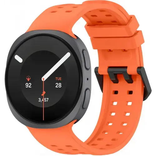 Curea Tech-Protect Silicone Air pentru Samsung Galaxy Watch9 / Watch8 / Watch8 Classic Series, Portocalie