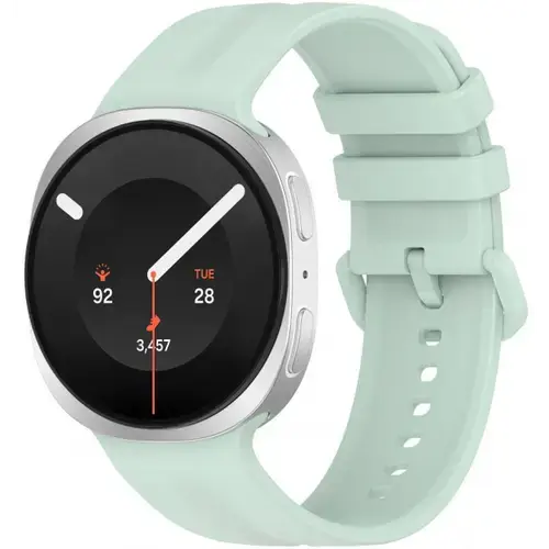 Curea Tech-Protect Silicone Evo pentru Samsung Galaxy Watch9 / Watch8 / Watch8 Classic Series, Verde Menta