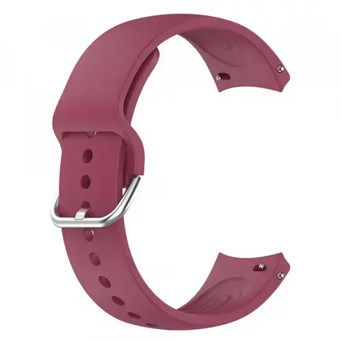 Curea Techsuit W003 pentru Huawei Watch / Xiaomi Watch Series, 22mm, Rosu